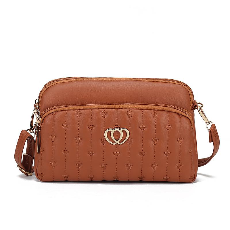 Damen-Umhängetasche mit großem Fassungsvermögen, vielseitige Tasche für Mütter mittleren Alters, Retro-Handytasche zum Umhängen für Damen von Joom DACH