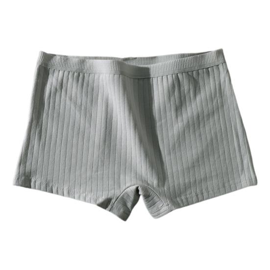 Damen Unterhosen Nahtlose Mittlere Taille Baumwolle Einfarbig Dehnbare Boxershorts Anti-Exposition Feuchtigkeitstransportierend XL grün von Joom DACH