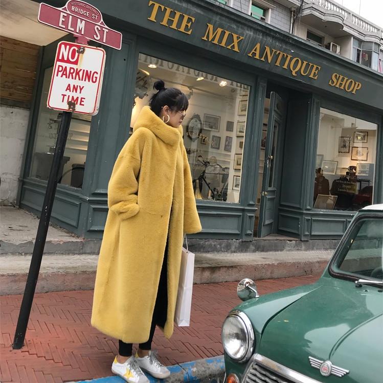 Damen Winter Nerz Pelz Plüsch Dicker Plüsch Lose Kapuzenjacke Verdicktes Fell Lose Mantel XS-2XL XS gelb Damen Winter Nerz Pelz Plüsch Dicker Plüsch Lose Kapuzenjacke Verdicktes Fell Lose Mantel XS-2XL XS gelb von Joom DACH