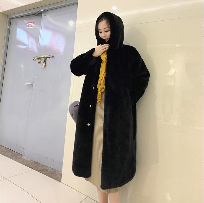 Damen Winter Nerz Pelz Plüsch Dicker Plüsch Lose Kapuzenjacke Verdicktes Fell Lose Mantel XS-2XL XXL schwarz Damen Winter Nerz Pelz Plüsch Dicker Plüsch Lose Kapuzenjacke Verdicktes Fell Lose Mantel XS-2XL XXL schwarz von Joom DACH