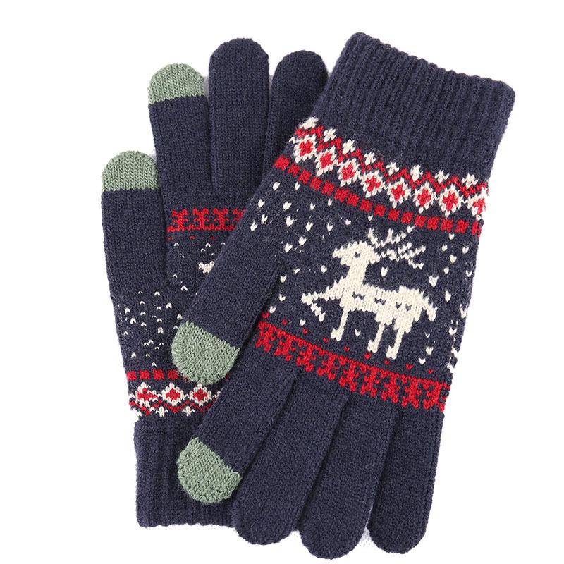 Damen Winterhandschuhe Dickes Fleece-Futter, Warme Strickhandschuhe Touchscreen-kompatibel, Anti-Kälte, Weiche Handschuhe 1 pair navy blau Damen Winterhandschuhe Dickes Fleece-Futter, Warme Strickhandschuhe Touchscreen-kompatibel, Anti-Kälte, Weiche Handschuhe 1 pair navy blau von Joom DACH
