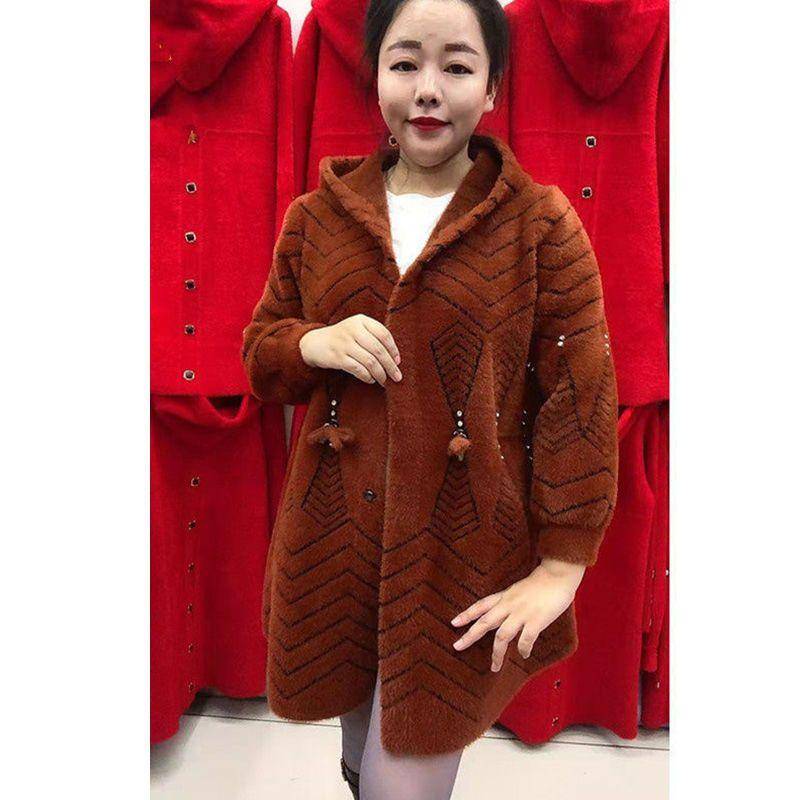 Damen Winterjacke Lang Verdicken Imitation Nerz Kaschmir Mantel High End Mittleren Alters Ältere Frauen Strickjacke Pullover 4XL 3XL braun Damen Winterjacke Lang Verdicken Imitation Nerz Kaschmir Mantel High End Mittleren Alters Ältere Frauen Strickjacke Pullover 4XL 3XL braun von Joom DACH
