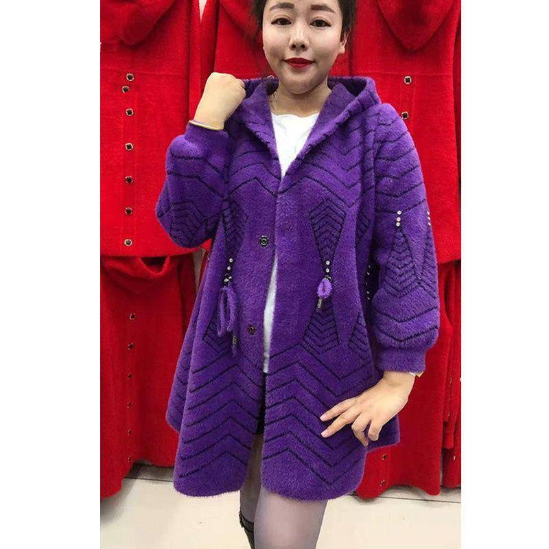 Damen Winterjacke Lang Verdicken Imitation Nerz Kaschmir Mantel High End Mittleren Alters Ältere Frauen Strickjacke Pullover 4XL 4XL violett Damen Winterjacke Lang Verdicken Imitation Nerz Kaschmir Mantel High End Mittleren Alters Ältere Frauen Strickjacke Pullover 4XL 4XL violett von Joom DACH