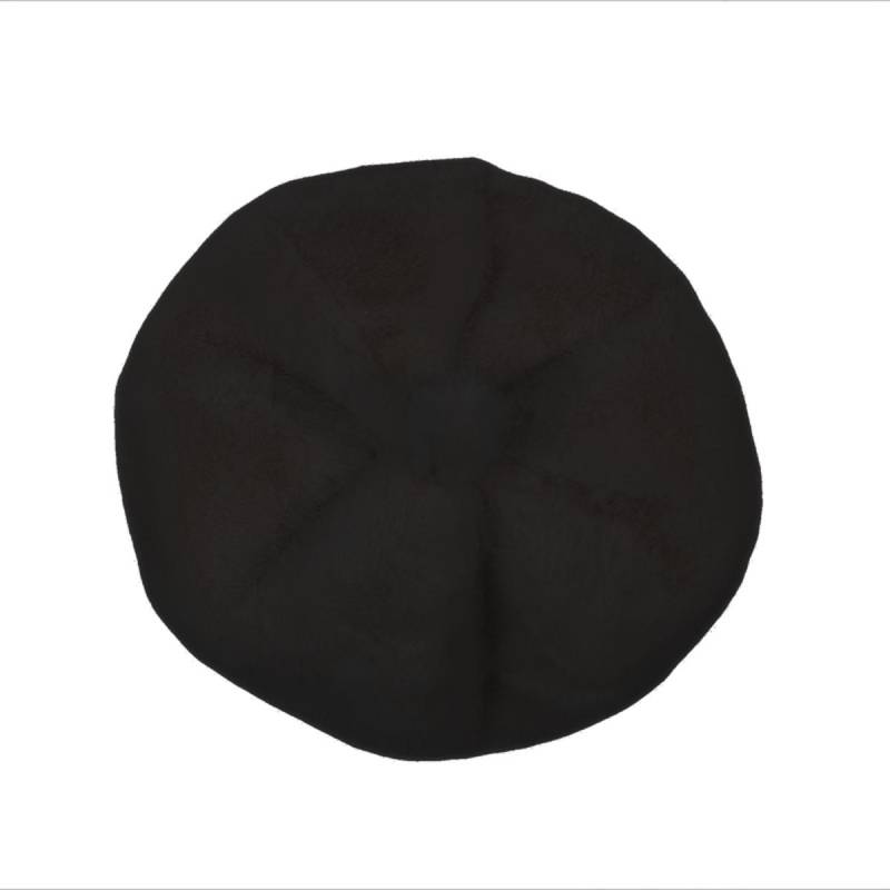 Damen Wintermode Imitation Nerzhaar Mutterhut Ganzer Nerz Imitationspelzhut Lässige Warme Baskenmütze Tide one size schwarz von Joom DACH