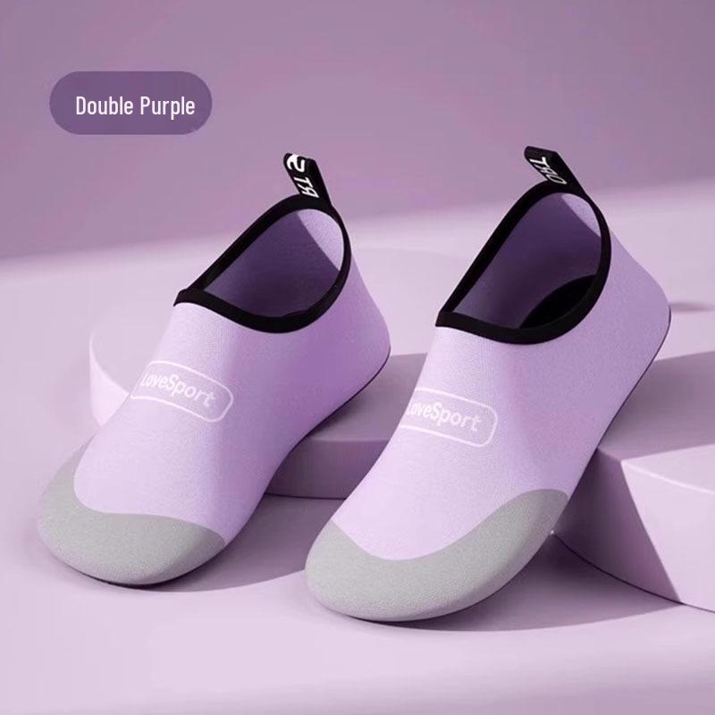 Damen Yoga & Pilates Rutschfeste Schuhe mit weicher Sohle für Indoor-Übungen, Seilspringen und geräuschloses Laufen. 40-41 von Joom DACH