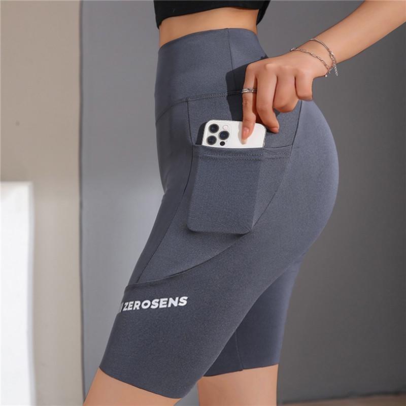 Damen-Yogahose, hohe Taille, Fitness, fünfte Hose, Damen-Tasche, Sport-Leggings L grau Damen-Yogahose, hohe Taille, Fitness, fünfte Hose, Damen-Tasche, Sport-Leggings L grau von Joom DACH