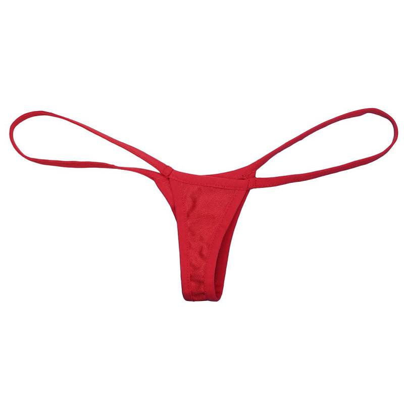 Damen dehnbare Low Rise Micro Mini G-String T-Back Tangas Bikini Dessous Unterwäsche von Joom DACH