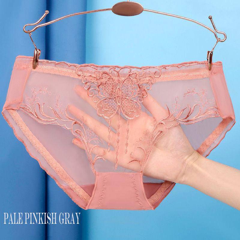 Damenhöschen, dünne transparente Unterwäsche für Frauen, Spitze, Schmetterling, kurze Damen-Dessous-Unterhose L rose rosa Damenhöschen, dünne transparente Unterwäsche für Frauen, Spitze, Schmetterling, kurze Damen-Dessous-Unterhose L rose rosa von Joom DACH