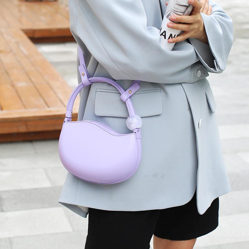 Damenmode Hand-Schultertasche licht lila von Joom DACH