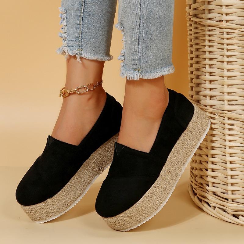Damenschuhe 2024 Hochwertige One Kick Damen Flats Herbst Runde Zehen Wildleder Solide Outdoor Casual Plateau Große Größe Schuhe 39 Damenschuhe 2024 Hochwertige One Kick Damen Flats Herbst Runde Zehen Wildleder Solide Outdoor Casual Plateau Große Größe Schuhe 39 von Joom DACH
