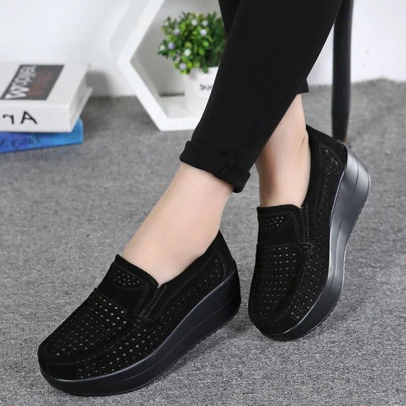 Damenschuhe Neue Frühjahr Plateau Flats Sneakers Damen Wildleder Leder Damen Freizeitschuhe Slip On Flats Heels Creepers Mokassins 42 Damenschuhe Neue Frühjahr Plateau Flats Sneakers Damen Wildleder Leder Damen Freizeitschuhe Slip On Flats Heels Creepers Mokassins 42 von Joom DACH