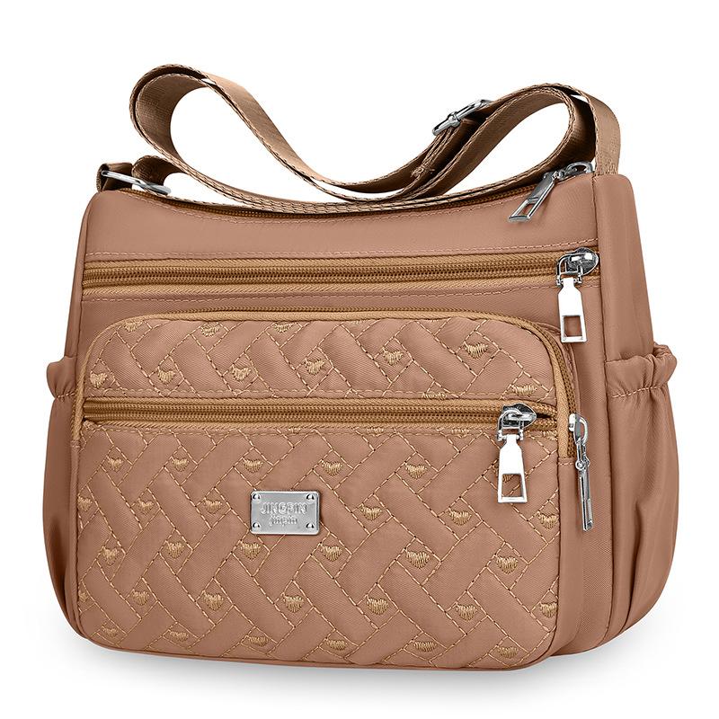 Damentasche, Modische Pendeltasche, Neue Damen Schulter-Umhängetasche, Leichte wasserdichte Nylontasche von Joom DACH