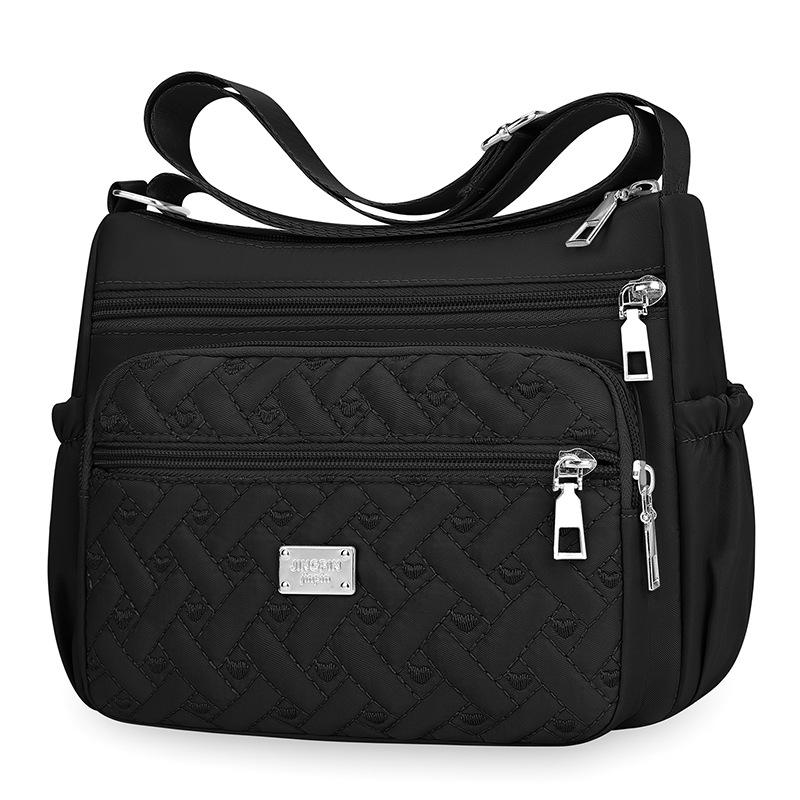 Damentasche, Modische Pendeltasche, Neue Damen Schulter-Umhängetasche, Leichte wasserdichte Nylontasche von Joom DACH