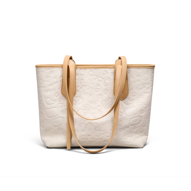 Damentasche Tragetasche Frühling/Sommer Pendler Leder Damen Schultertasche Große Tasche von Joom DACH