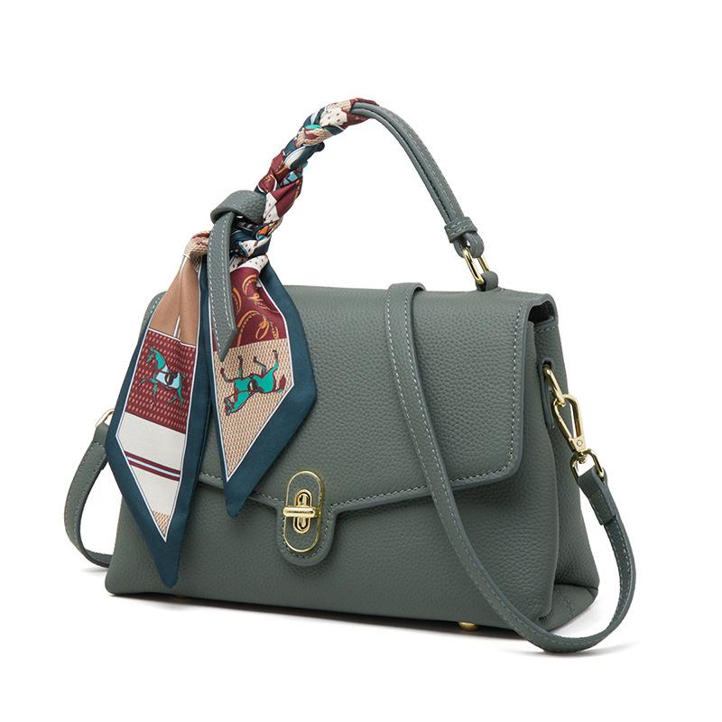 Damentasche aus Leder, Modisch, Lässig, Weich und Elegant, Damen-Umhängetasche, Handtasche 24*10*16.5cm von Joom DACH