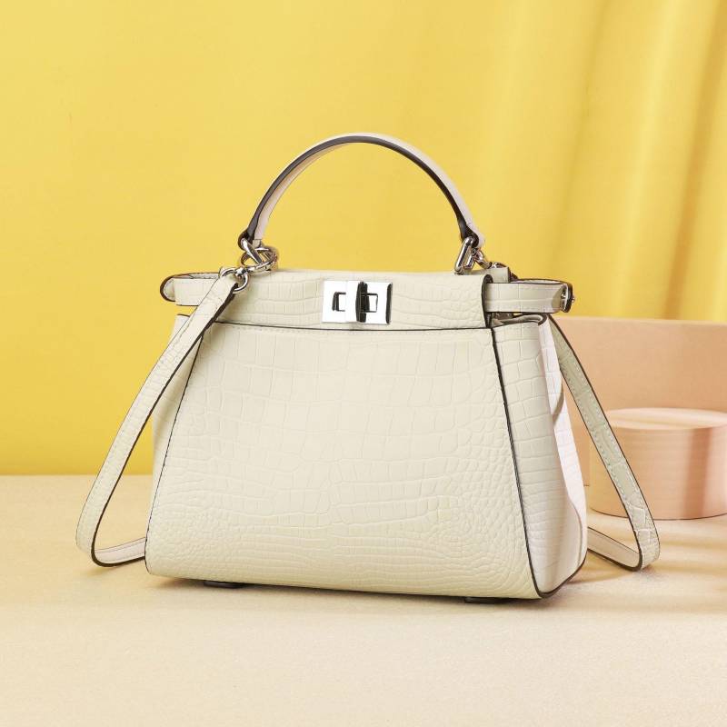 Damentasche mit Krokodilmuster: Einfache, Leichter Luxus, Vielseitige und Hochwertige Damen-Handtasche mit Katzenmotiv von Joom DACH