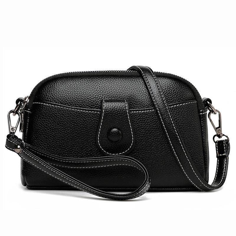 Damentaschen Mini Kleine Taschen Modische und vielseitige Mutter-Handytasche Damen-Schultertasche Kleine Tasche Crossbody One size schwarz von Joom DACH