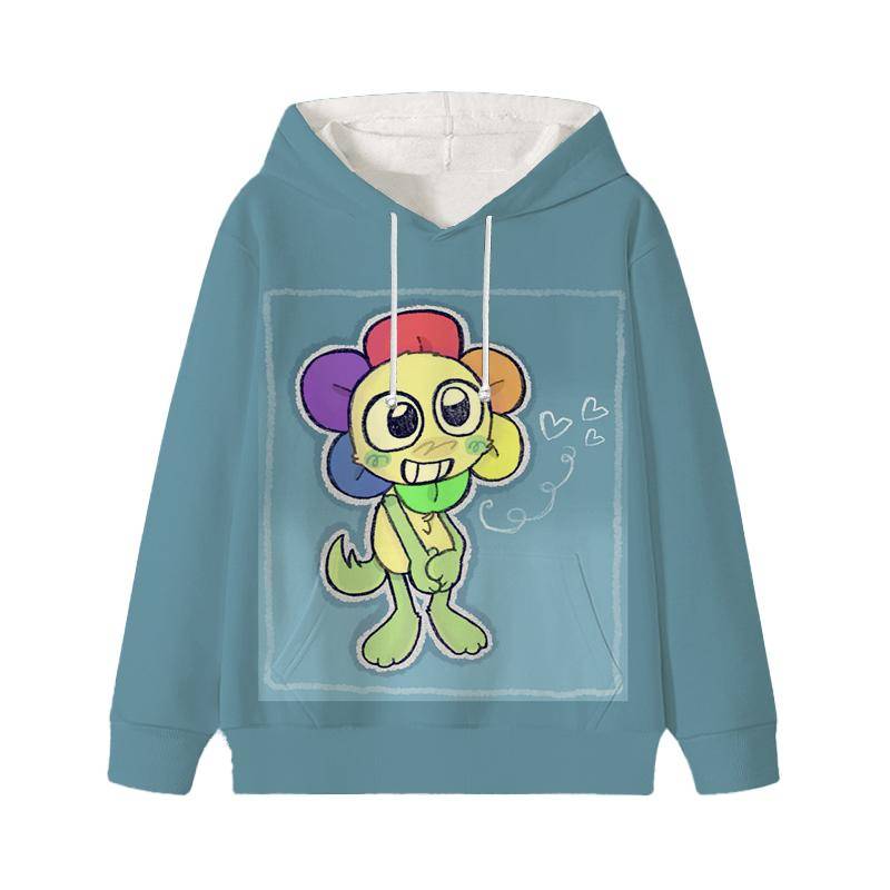 Dandy's World Kapuzenpullover mit Cartoon-Motiv, langärmelig, für Kinder, Cartoon-Druck, Kostüm, lässig, lockere Babys, Jungen, süße Oberteile 140 violett von Joom DACH
