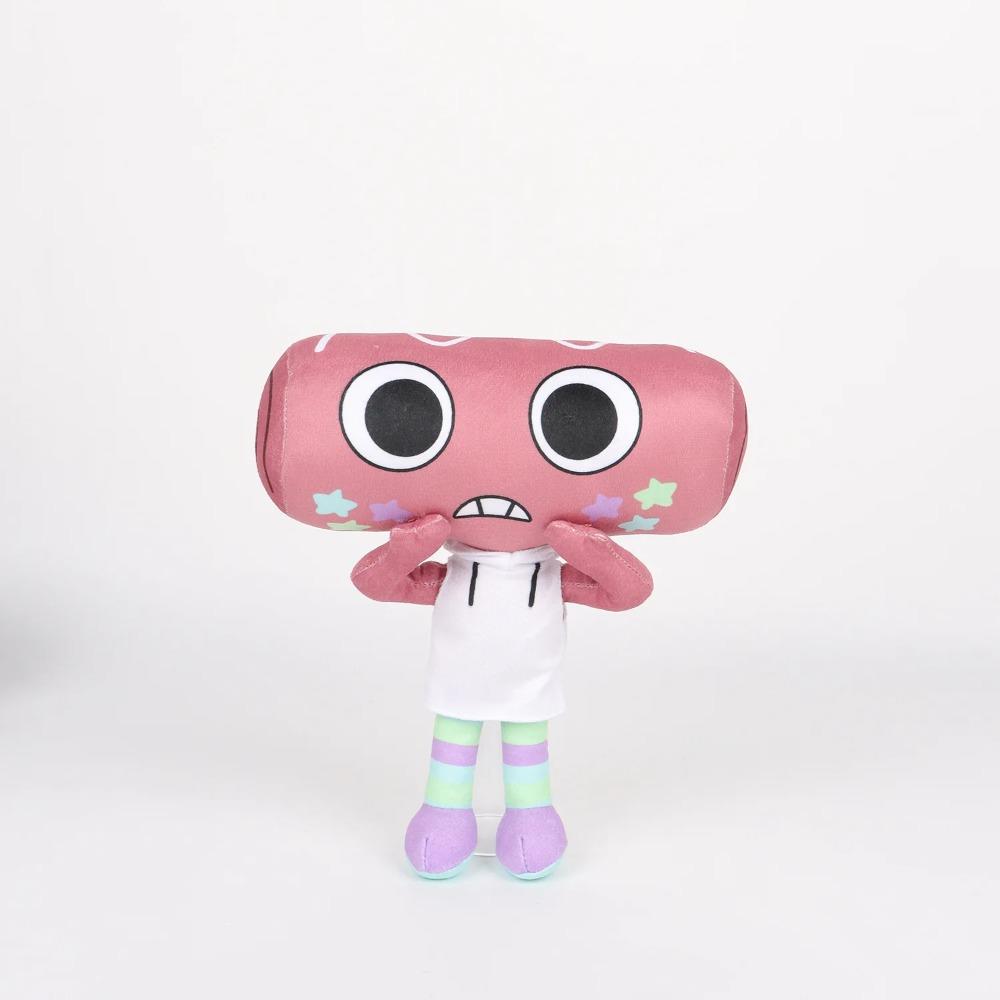 Dandy's World Plüschtiere Horrorspiel Dandys World Plushie Anime Goob Pebble Gefüllte Puppen Dekoration Kissen Weihnachtsgeschenke rosa von Joom DACH