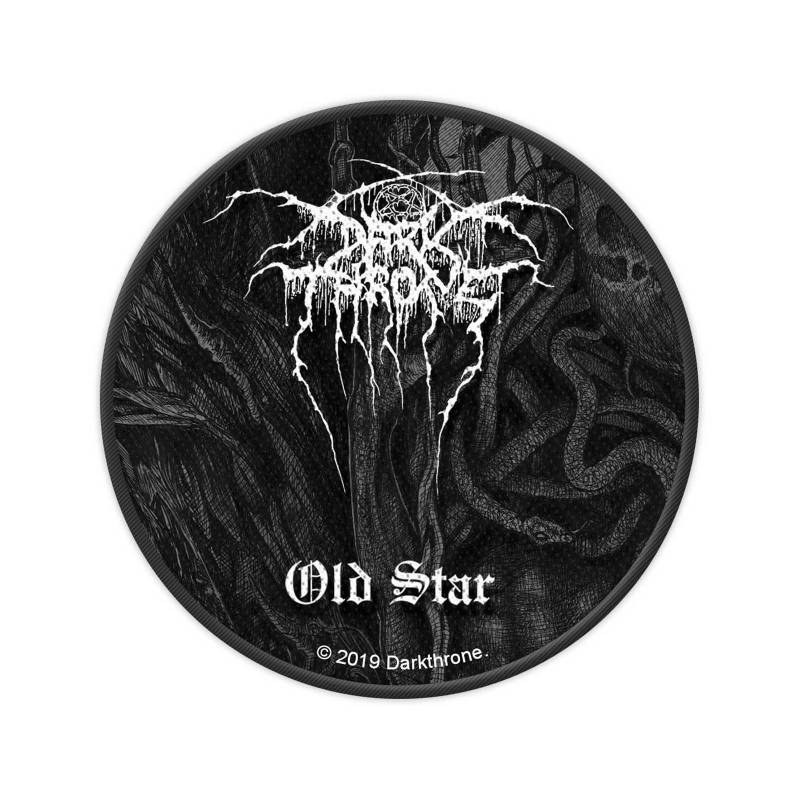 Darkthrone Old Star Standard-Patch One Size weiß/schwarz von Joom DACH