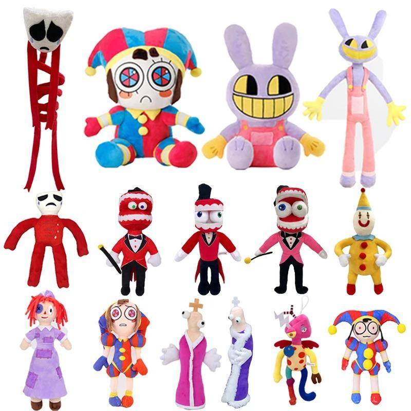 Das erstaunliche digitale Zirkus-Clown-Plüschtier. Das erstaunliche digitale Zirkus-Jax-Plüsch-Digital-Zirkus-Ponmi-Pomny-Kaninchen-Puppen-Stofftier von Joom DACH