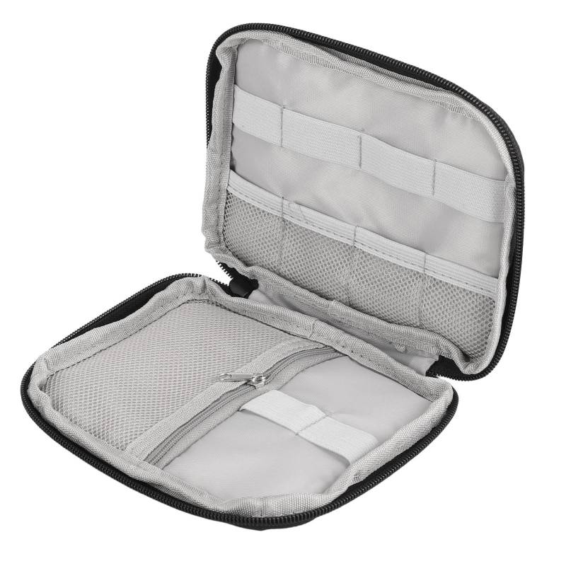 Datenkabel Aufbewahrungstasche Leicht Tragbar Reißverschlussdesign Elektronisches Zubehör Organizer Tasche für schwarz von Joom DACH