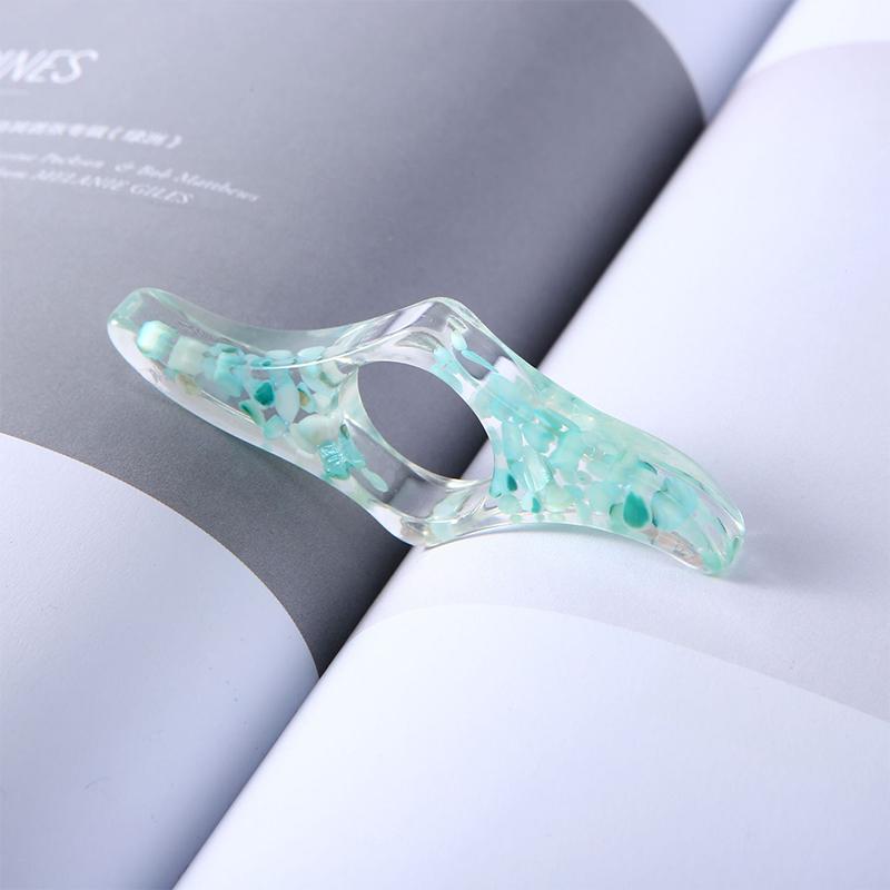 Daumen-Buch-Unterstützung, Buch-Seiten-Drücker-Halter, praktischer Lesezeichen-Briefpapier-Ständer grün von Joom DACH