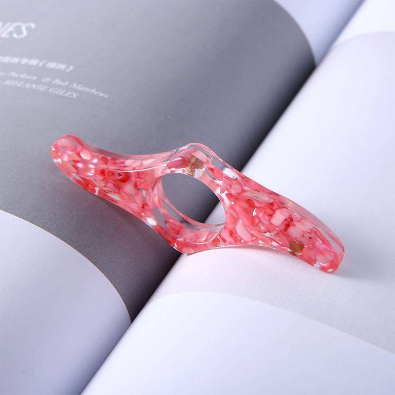 Daumen-Buch-Unterstützung, Buch-Seiten-Drücker-Halter, praktischer Lesezeichen-Briefpapier-Ständer rosa von Joom DACH