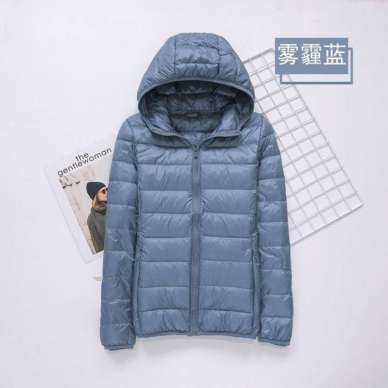 Daunenjacke Damen Kurz Leicht Dick Warm Schlank Modisch Jacke 8XL von Joom DACH