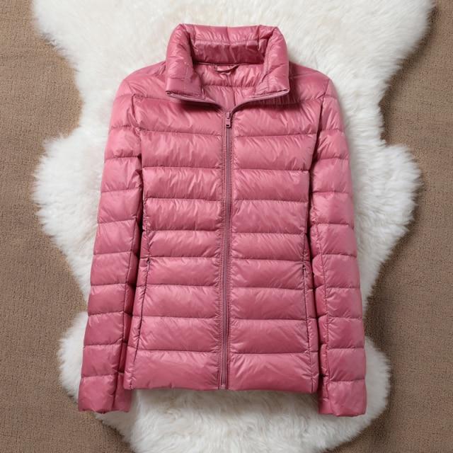 Daunenjacke Damen Mantel Herbst Winter Jacken für warme Steppparka Damen und leichte Damen Ultraleichte Kapuze 7XL Daunenjacke Damen Mantel Herbst Winter Jacken für warme Steppparka Damen und leichte Damen Ultraleichte Kapuze 7XL von Joom DACH