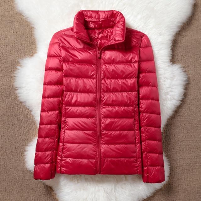 Daunenjacke Damen Mantel Herbst Winter Jacken für warme Steppparka Damen und leichte Damen Ultraleichte Kapuze 8XL Daunenjacke Damen Mantel Herbst Winter Jacken für warme Steppparka Damen und leichte Damen Ultraleichte Kapuze 8XL von Joom DACH