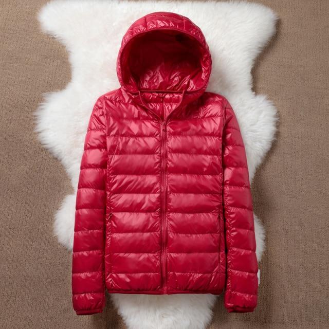 Daunenjacke Damen Mantel Herbst Winter Jacken für warme Steppparka Damen und leichte Damen Ultraleichte Kapuze 8XL Daunenjacke Damen Mantel Herbst Winter Jacken für warme Steppparka Damen und leichte Damen Ultraleichte Kapuze 8XL von Joom DACH
