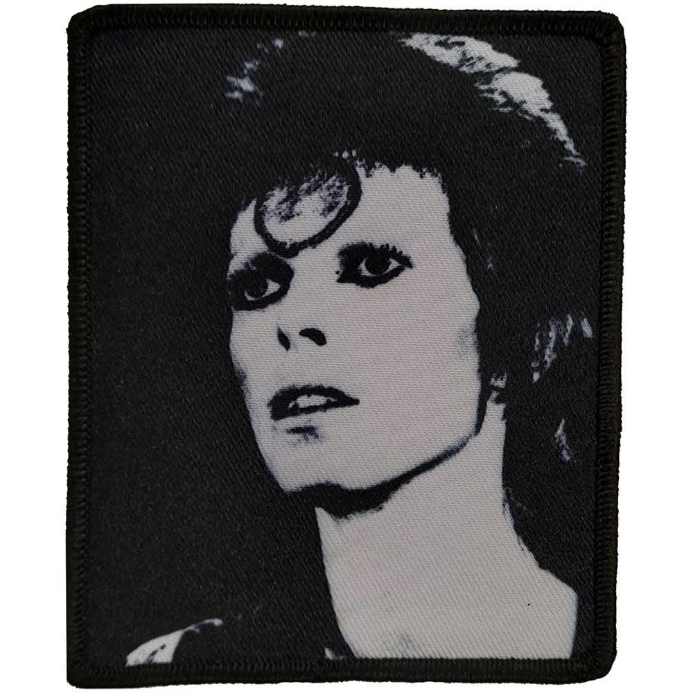 David Bowie Standard-Patch One Size schwarz/weiß David Bowie Standard-Patch One Size schwarz/weiß von Joom DACH