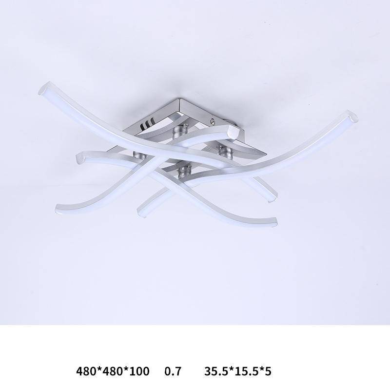 Deckenleuchte Nordic Moderne LED-Lampe Wohnzimmer Esszimmer Schlafzimmer Lichter Deckenleuchter A weiß Deckenleuchte Nordic Moderne LED-Lampe Wohnzimmer Esszimmer Schlafzimmer Lichter Deckenleuchter A weiß von Joom DACH