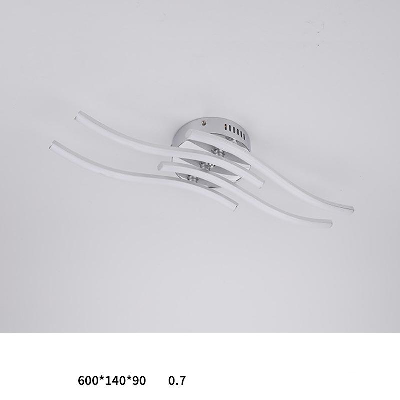 Deckenleuchte Nordic Moderne LED-Lampe Wohnzimmer Esszimmer Schlafzimmer Lichter Deckenleuchter E weiß von Joom DACH