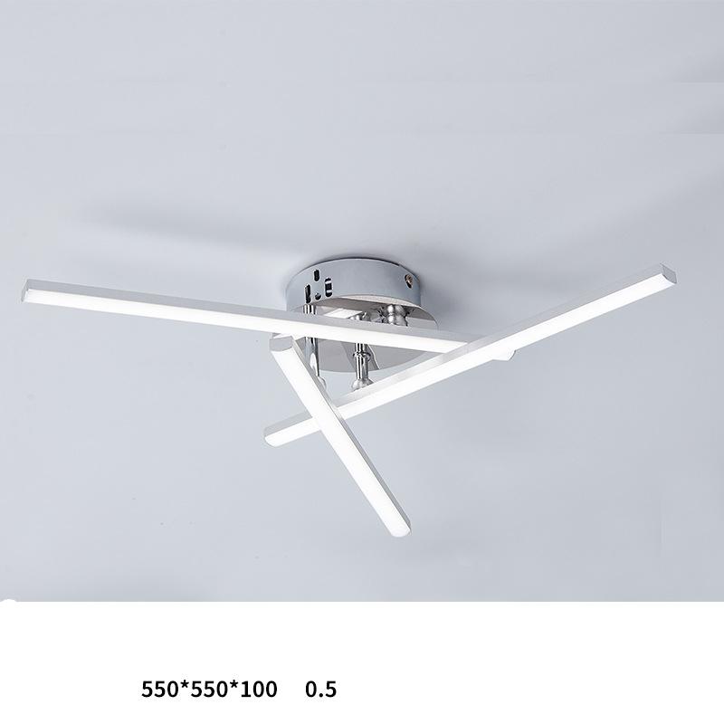 Deckenleuchte Nordic Moderne LED-Lampe Wohnzimmer Esszimmer Schlafzimmer Lichter Deckenleuchter J weiß von Joom DACH