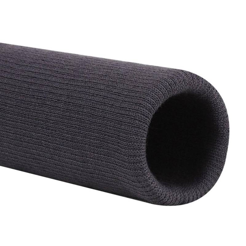 Dehnbares Strick-Rippenbündchen Elastisch Schlauchförmiger Rippstrickstoff Nähzubehör Jacke Nähen Erwachsene Kinder dunkelgrau von Joom DACH