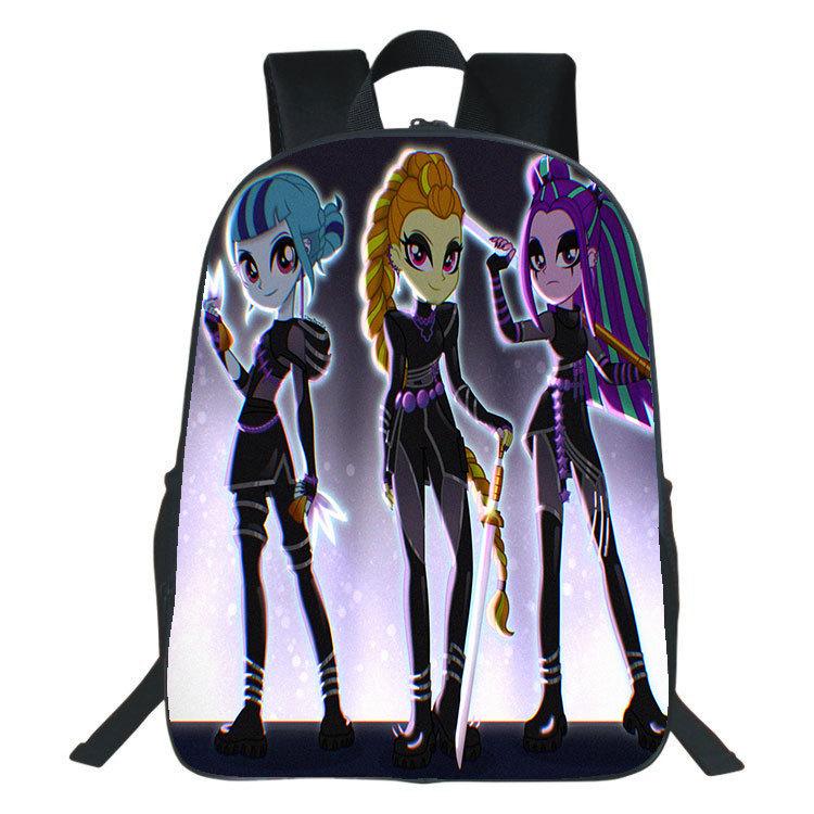 Demon Hunters Studenten- & Kinder 40CM Rucksack - KPop Jägerin Doppel-Schultertasche 40cm von Joom DACH