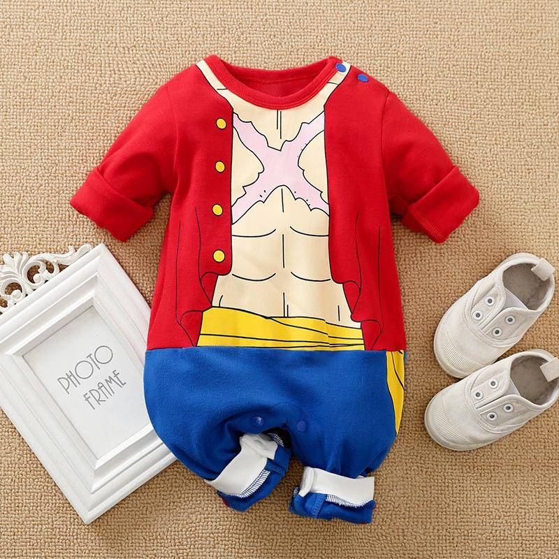 Demon Slayer Cosplay Kostüm Baby Kleidung Kinder Cartoon Anime Strampler Junge Mädchen Chrismats Halloween Baby Cosplay Colthes Säugling Baby Overall Overalls 80cm von Joom DACH