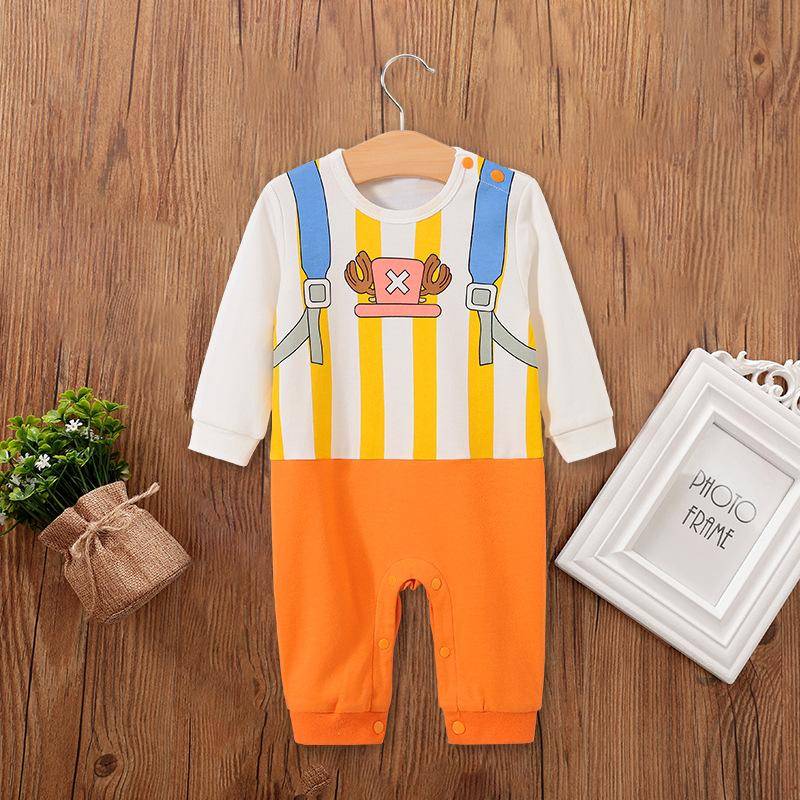 Demon Slayer Cosplay Kostüm Baby Kleidung Kinder Cartoon Anime Strampler Junge Mädchen Chrismats Halloween Baby Cosplay Colthes Säugling Baby Overall Overalls 80cm von Joom DACH