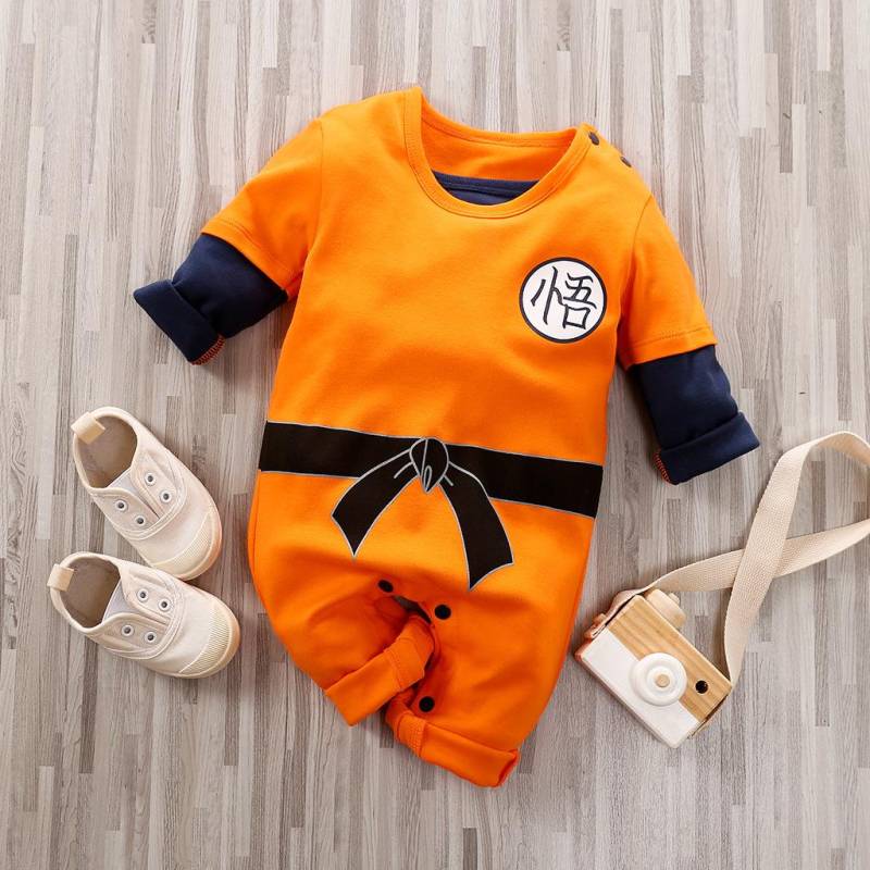 Demon Slayer Cosplay Kostüm Baby Kleidung Kinder Cartoon Anime Strampler Junge Mädchen Chrismats Halloween Baby Cosplay Colthes Säugling Baby Overall Overalls 80cm von Joom DACH