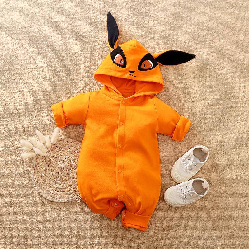 Demon Slayer Cosplay Kostüm Baby Kleidung Kinder Cartoon Anime Strampler Junge Mädchen Chrismats Halloween Baby Cosplay Colthes Säugling Baby Overall Overalls 80cm von Joom DACH