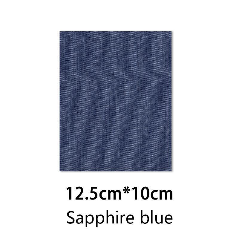 Denim Stücke DIY Bügeln Ellenbogen Flicken Reparatur Hosen Kleidung Flicken Jeans DIY Kleidung Nähen Stoff Rechteckig Oval Klebeflicken Aufkleber von Joom DACH