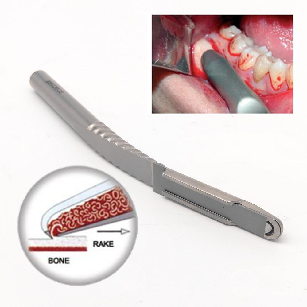 Dental Knochen Schaber Dental Ochsenbein Meißel Doppel Enden Zahn Knochen Messer Split Pfropfen Oral Chirurgie Werkzeug Edelstahl Zahnarzt Werkzeuge 1 piece bone scraper von Joom DACH