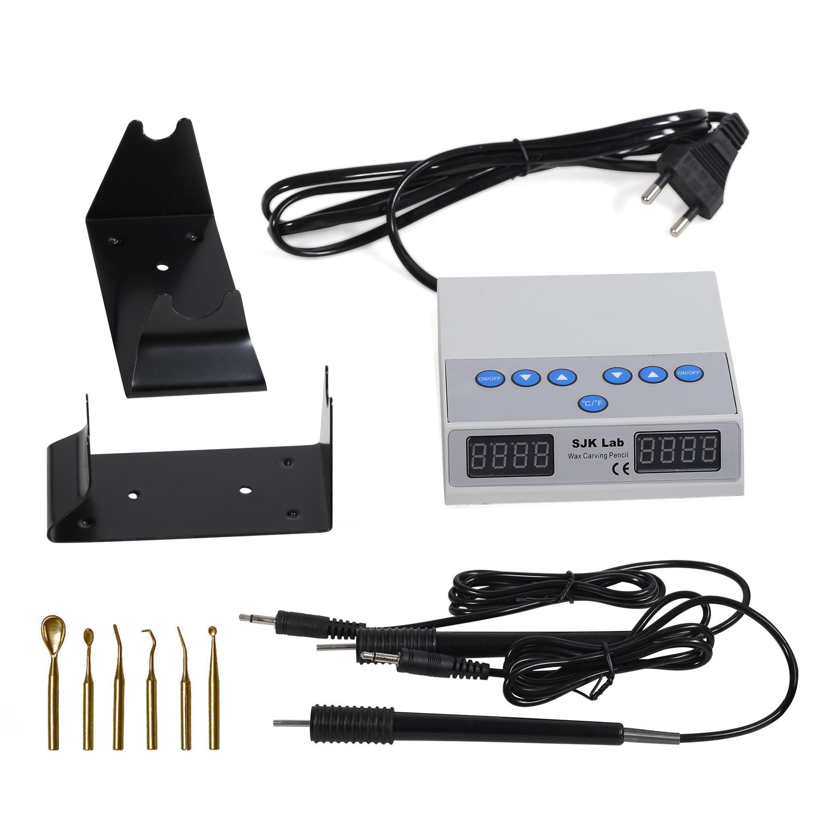 Dental Lab Elektrische Waxer Wachs Messer Carving Bleistift Stift 6 Topf Tipps mit 2 Stifte Dental Heizung Maschine von Joom DACH