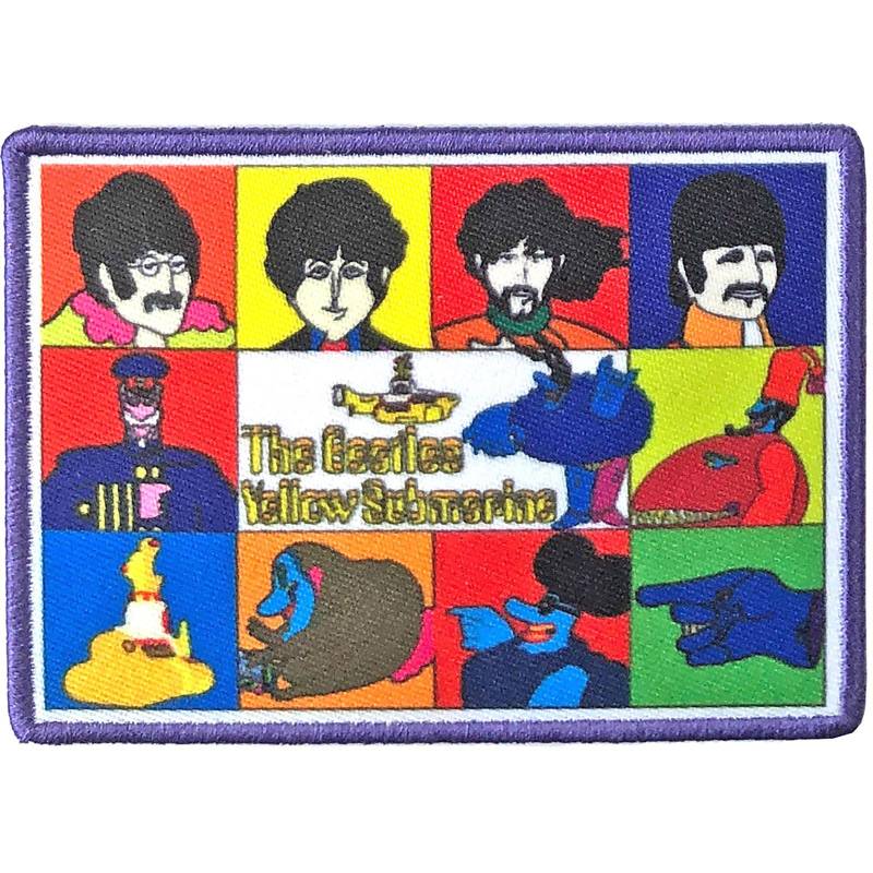 Der Beatles Yellow Submarine-Charakter-Patch One Size schwarz von Joom DACH