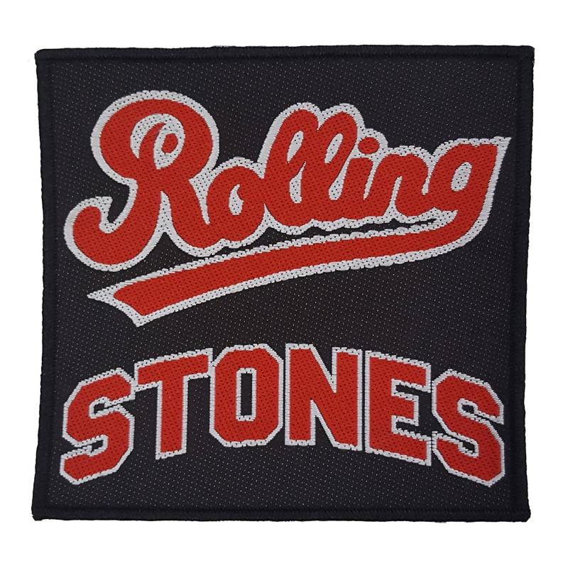 Der Rolling Stones-Logo-Patch One Size schwarz/rot von Joom DACH