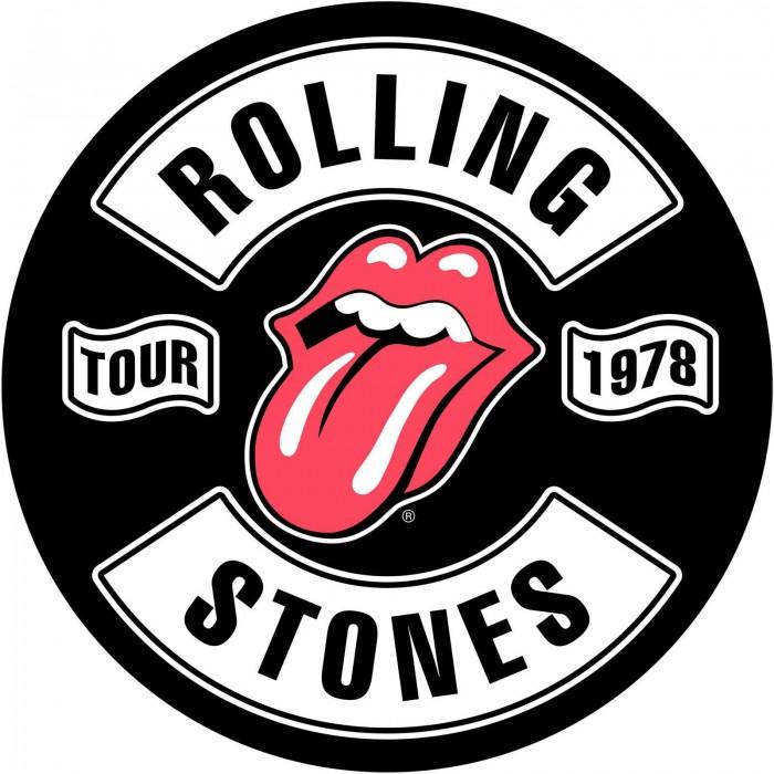 Der Rolling Stones Tour 1978 Patch One Size schwarz/weiß von Joom DACH