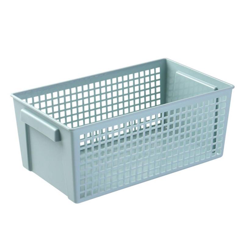 Desktop Aufbewahrungskorb Hohl Rechteckig PP Organizer Behälter für Snacks Schreibwaren Toilettenartikel Leicht L 28x16x11.5cm von Joom DACH