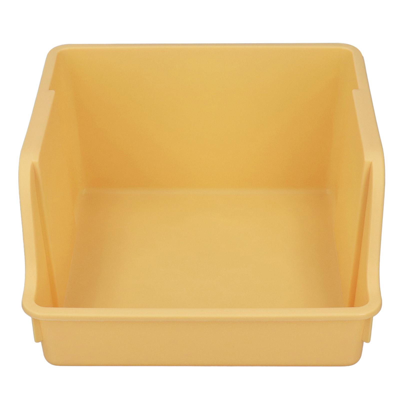 Desktop Buchaufbewahrungsregal PP Griffdesign U-förmige Große Öffnung Große Kapazität Desktop Buch von Joom DACH